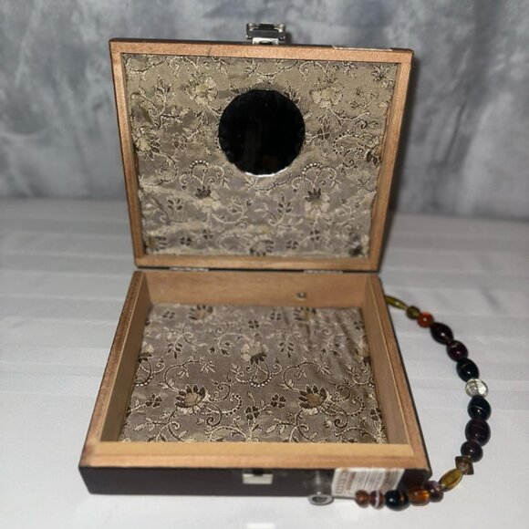 AVO UVEZIAN 7x7 limited edition‎ Wooden Cigar Box purse EUC - Picture 5 of 10
